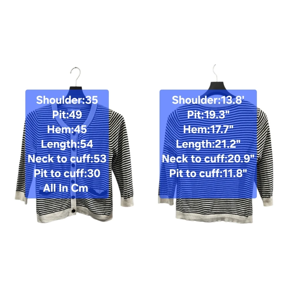 Sandro Cotton/Cashmere Blend Three-Quarter Sleeve Cardigan Size 6-8 - Picture 2 of 9